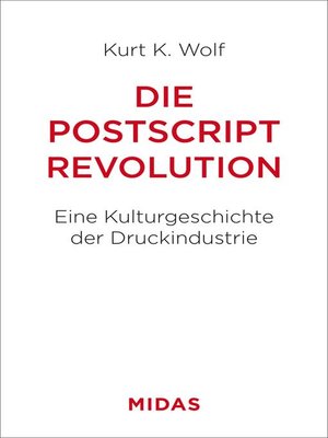 cover image of Die Postscript-Revolution
